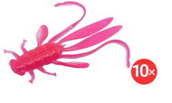 Delphin Nymfa Manya UVs, 10,5 cm, Candy, 2 × 5 ks - Gumová nástraha