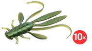 Delphin Nymfa Manya UVs, 10,5 cm, Frogs, 2 × 5 ks - Gumová nástraha
