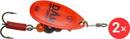 Effzett Fluo Spinner, 2 × 4 g Velikost 2 Red - Třpytka