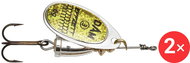 Effzett Executor Spinner, 2 × 6 g Velikost 3 Reflex Gold - Třpytka