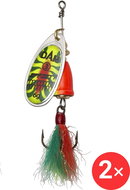 Effzett Standard Spinner, 2 × 10 g Velikost 4 Fire Shark - Třpytka