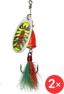 Effzett Standard Spinner, 2 × 20 g Velikost 6 Fire Shark - Třpytka