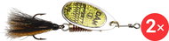 Effzett Standard Spinner Dressed, 2 × 3 g Velikost 1 Reflex Gold - Třpytka