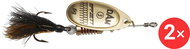 Effzett Standard Spinner Dressed, 2 × 4 g Velikost 2 Gold - Třpytka