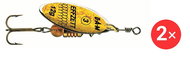 Effzett Predator Spinner, 2 × 4 g Size 1 Yellow - Glitter - Spinner