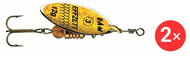 Effzett Predator Spinner, 2 × 12 g Size 3 Yellow - Glitter - Spinner