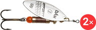 Effzett Predator Spinner, 2 × 7 g Size 2 Sliver - Spinner