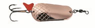 Effzett Twin Spoon 3,2 cm, 2 × 6 g Copper / Copper - Třpytka