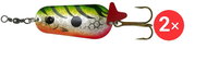 Effzett Standard Spoon 6,5 cm, 2 × 30 g Fire Tiger UV - Spinner