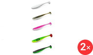 Delphin Zandera UVs 10 cm 2 × 5 pcs - Rubber Bait