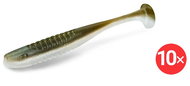 Delphin Zandera UVs 10 cm Booty 2 × 5 pcs - Rubber Bait