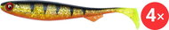 FOX Rage Slick Shad 9 cm UV Perch 4 pcs - Rubber Bait
