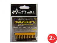 KORUM Quickstops Yellow/Brown 2 × 24 pcs - Bumper