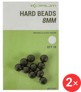 KORUM Hard Beads 8 mm, 2 × 10 pcs - Bead (Charm)