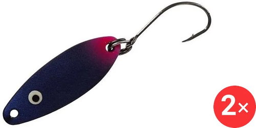 Kinetic Micro Boss, 2 × 3.5 g, Black/Pink Matte - Spinner - Main image