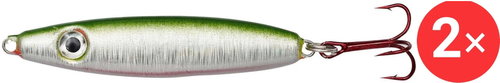 Kinetic Pilker Crazy Herring 2 × 28 g Olive/Crystal - Pilker - Main image