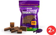 Zfish Zakrmovací brikety Carp&Feeder 2 × 220 g Fish - Vnadící směs