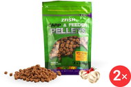 Zfish Catching Pellets Carp&Feeder 2 × 200 g 8 mm Spicy Garlic - Pellets