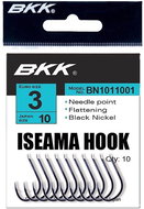 BKK Hook Iseama Diamond Size 11 2 × 12 pcs - Fish Hook