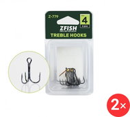 Zfish Treble Hooks Z-779 Size 8 2 × 6 pcs - Triple-Hook