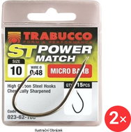 Trabucco ST Power Match Size 14 2 × 15 pcs - Fish Hook