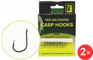 Zfish Teflon Hooks Chod Size 6 2 × 10 pcs - Fish Hook
