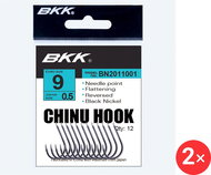 BKK Chinu Diamond Size 8 2 × 12 pcs - Fish Hook