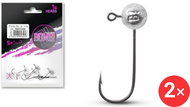 Delphin Jig head without collar BOMB! 2 × 1,5 g Size 4 5 pcs - Jig Head