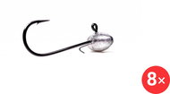 SAF Margay 4 × 7 g, size 3/0, 4 pcs - Jig Head