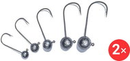 FOX Rage Jig Head Finesse Jig Head 2 × 5 g Size 2/0 3 pcs - Jig Head