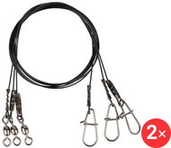 Savage Gear Black7 Trace 2 × 0.35 mm 7 kg 20 cm 3 pcs - Cable