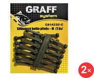 Graff Silicone Boilie Trailer M Brown 2 × 2 pcs - Trailer