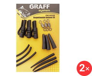 Graff Safety Set 2 × SS Black - Fitting Kit
