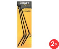 Graff Passage curved 2 × 20 cm 3 pcs Black - passage