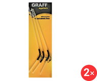 Graff Passage curved 2 × 20 cm 3 pcs Transparent - passage