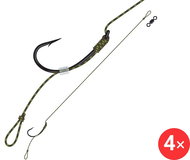 DAM Tactix Anti-Snag Rig 2 × Size 8 25 lb 16 cm 2 pcs - Rig