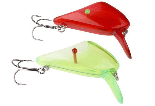 Savage Gear 4Play Lip Gloss Treble UV Red / Green Size M - Bait - Main image