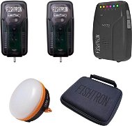 Flajzar Neon RX Set, 2x Catfish TX, case, lamp - Alarm Set