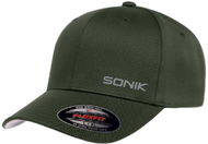 Sonik Flexfit Olive Cap - Kšiltovka