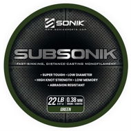 Sonik Subsonik Green 0,38mm 22lb 3000m - Fishing Line