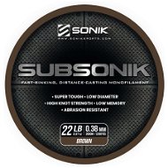 Sonik Subsonik Brown 0,38 mm 22 lb 3000 m - Silon na ryby