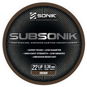 Sonik Subsonik Brown 0,38mm 22lb 3000m - Horgászzsinór