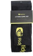 RidgeMonkey LX Hand Towel Set Black - 2db - Törölköző