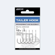BKK Trailer Hook Size 2/0 5pcs - Fish Hook