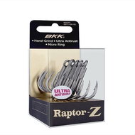 BKK Raptor-Z Size 3/0 6pcs - Triple-Hook