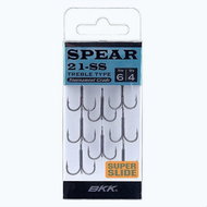 BKK Spear-21 SS Size 6 8pcs - Triple-Hook