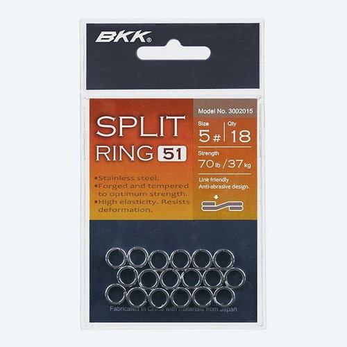 BKK Split Ring-51 Size 7 45,3kg 14pcs - O-Ring - Main image