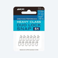 BKK Duolock Snap-51 Size 0 26kg 12pcs - Snap Hook