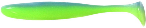 Keitech Easy Shiner, 4", 10.2cm, 5.5g, Ice Chartreuse, 7pcs - Rubber Bait - Main image