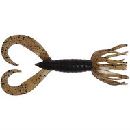 Keitech Little Spider 3,5" 8,9cm 2,7g Green Pumpkin PP FLK 5pcs - Rubber Bait
